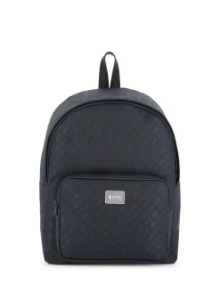 New BOSS Blue Logo Backpack