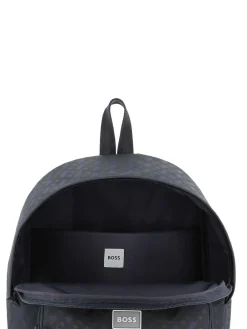 New BOSS Blue Logo Backpack
