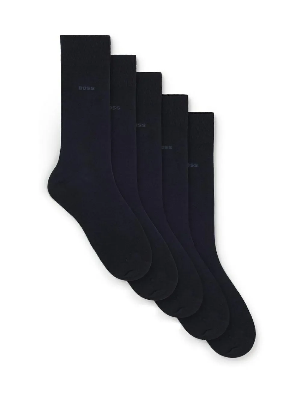 Hot BOSS Socks 5 Pack Blue