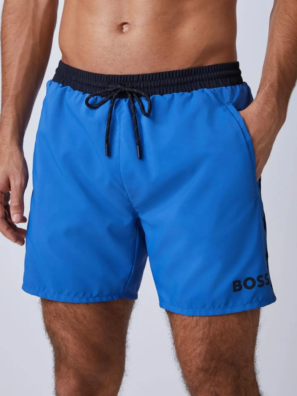 BOSS Blue Starfish Quick Dry Swim Shorts^ Swimwear