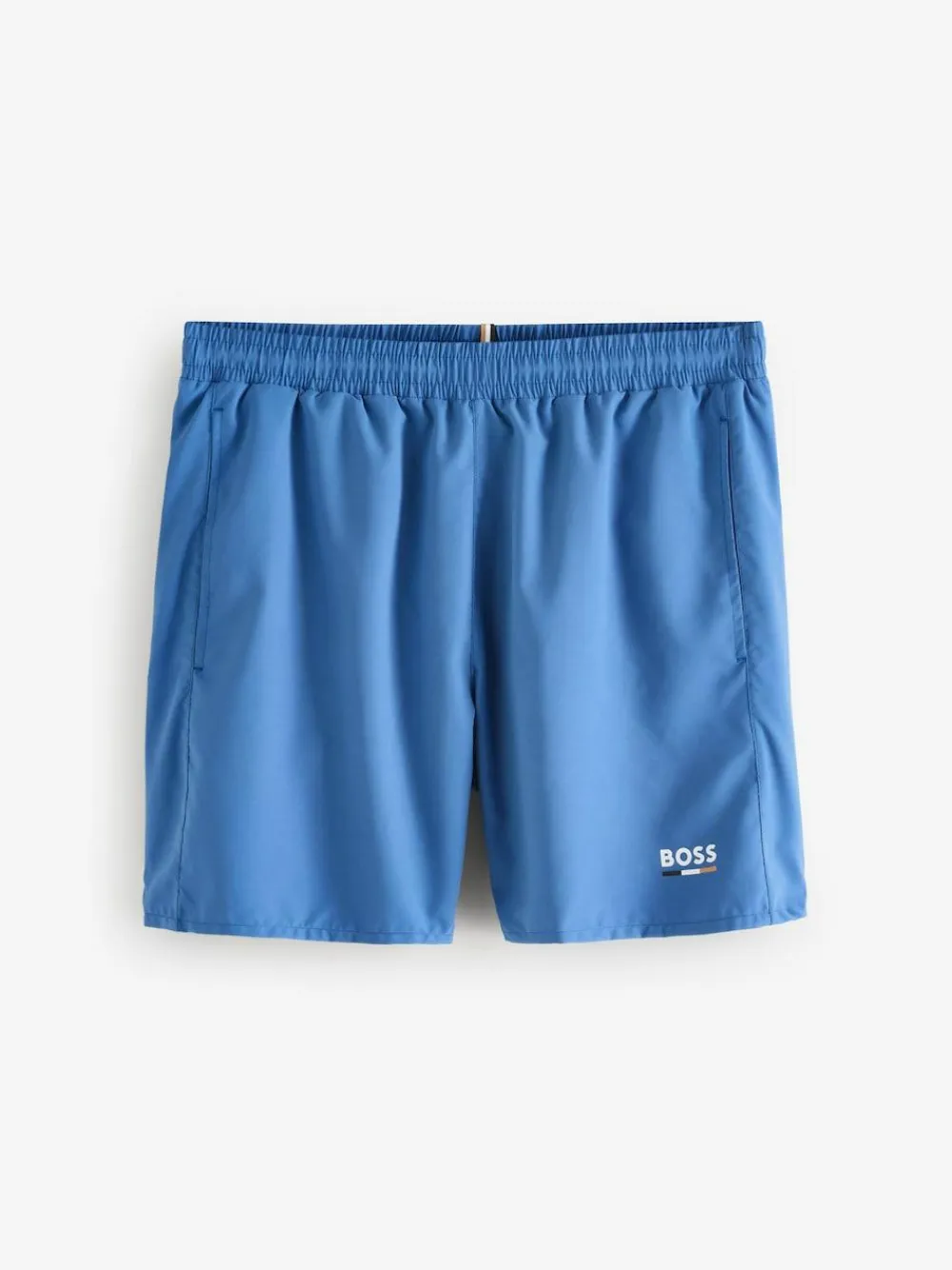 Hot BOSS Blue Swordfish Logo Swim Shorts