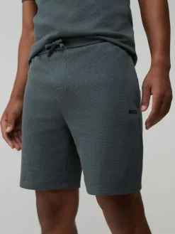 BOSS Green Waffle Shorts^ Shorts