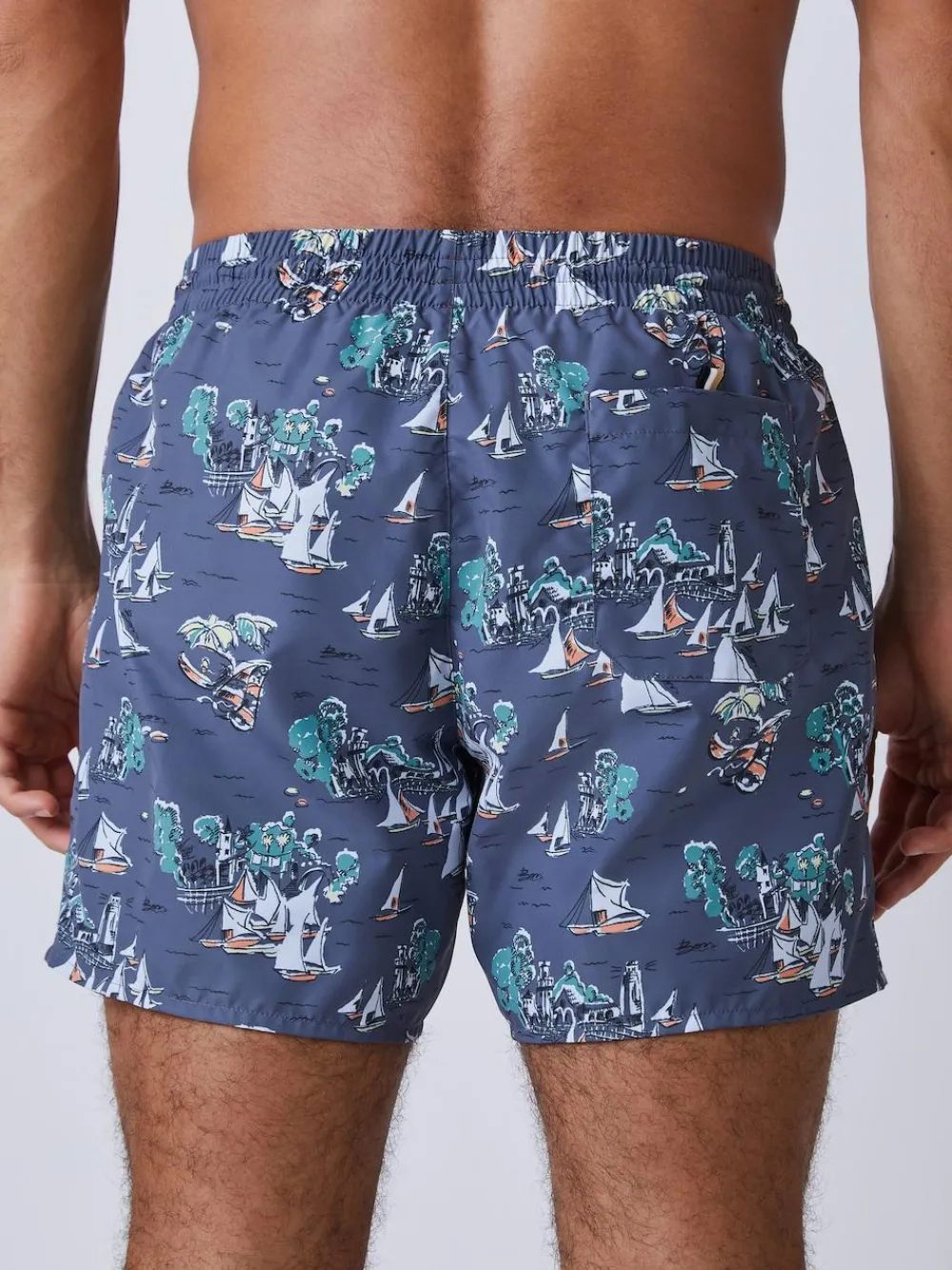 BOSS Piranha Printed Swim Shorts^ Swimwear