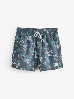 BOSS Piranha Printed Swim Shorts^ Swimwear