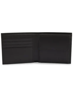 Online BOSS Randy Signature Logo Billfold Wallet Grey