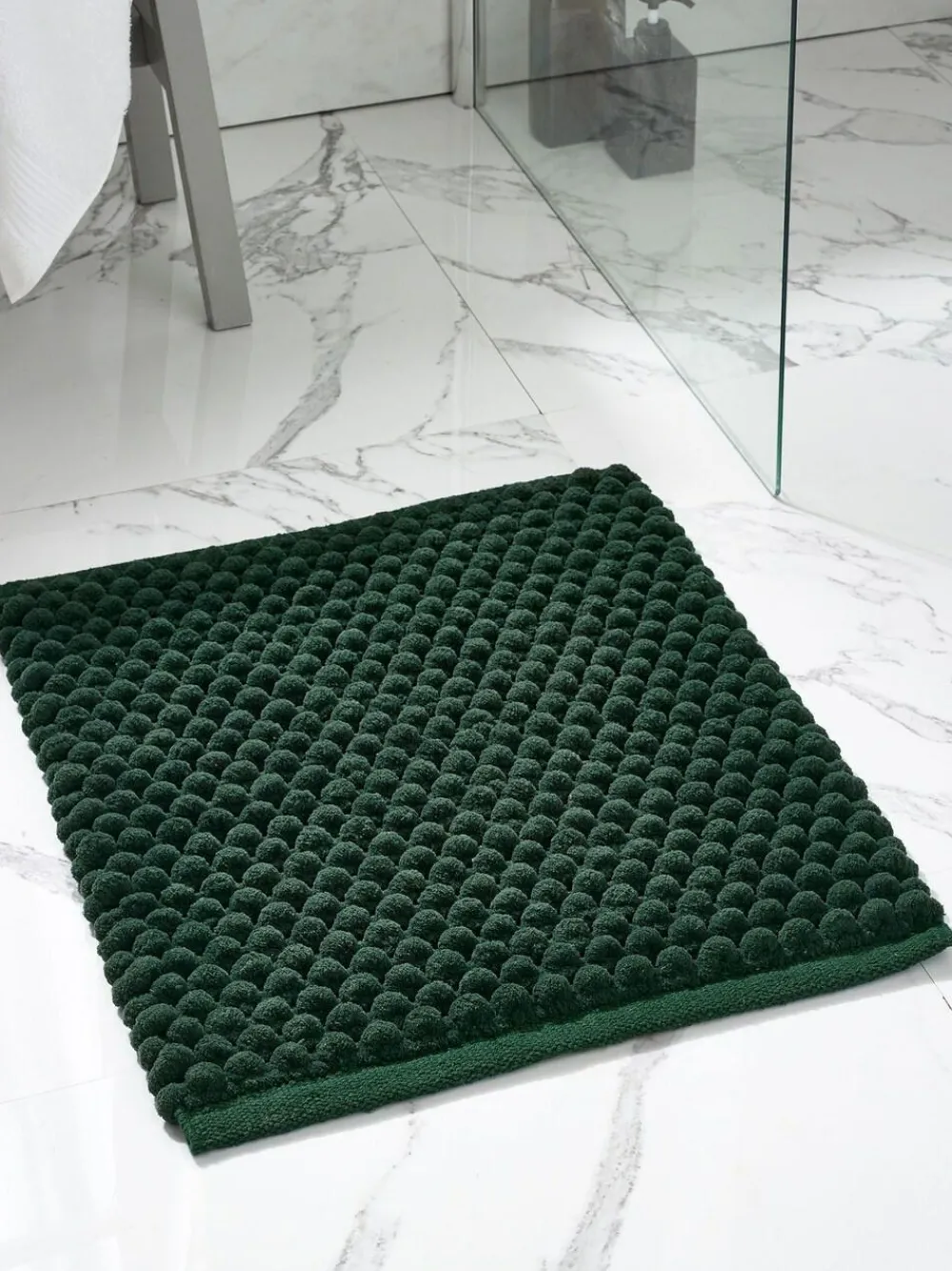 Clearance Next Giant Bobble Shower Mat Bottle Green