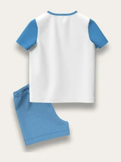 New Brand Threads Bluey 100% Cotton Short Top and Short Set