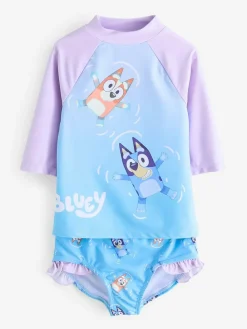 Discount Brand Threads Multi Bluey Girls Swim Set