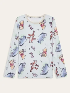 Outlet Brand Threads Natural Ladies Winnie The Pooh Fleece Pyjamas Set