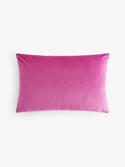 New Next 40 x 59cm Cut Velvet Stripe Cushion Bright