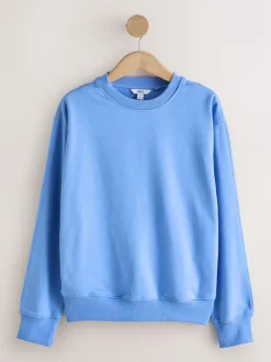 Next Relaxed Fit Essentials Longline Sweatshirt with Pockets^Women Hoodies & Sweatshirts