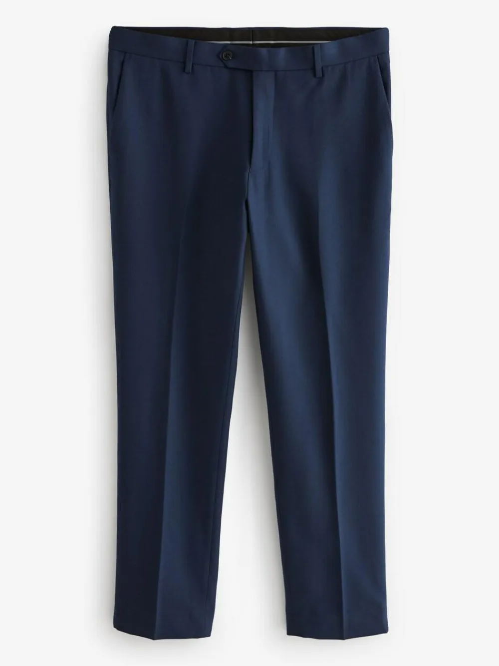 Hot Next Bright Blue Slim Fit Textured Suit Trousers