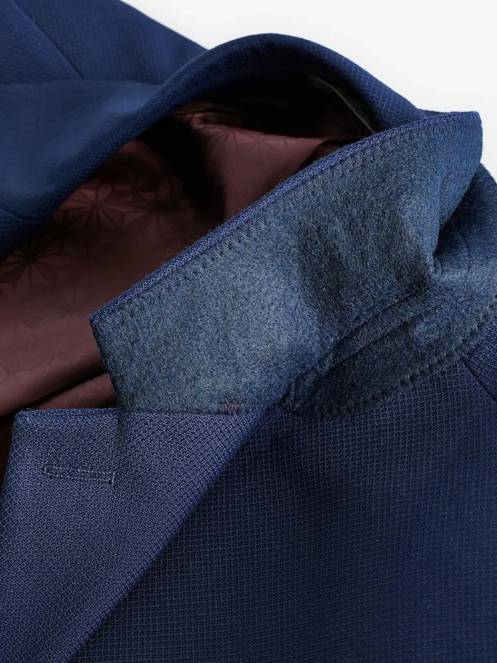 Next Bright Blue Slim Fit Textured Suit Jacket^ Blue Suits|Blazers & Formal Jackets