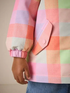 Next Bright Check Waterproof Printed Jacket (6mths-7yrs)^ Coats, Jackets & Pramsuits|Coats, Jackets & Pramsuits