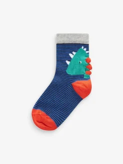 Best Next Bright Dino 10 Pack Cotton Rich Socks