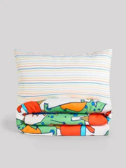 Next Bright Dino Duvet Cover and Pillowcase Set^ Childrens Bedding