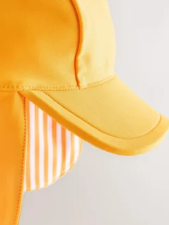 Best Next Bright Orange Legionnaire Swim Hat (3mths-10yrs)