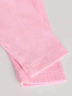 Next Bright Pink 5 Pack Long Sleeve Baby Bodysuits^ Bodysuits & Vests|Vests