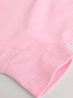 Next Bright Pink 5 Pack Short Sleeve Baby Bodysuits^ Bodysuits & Vests|Vests