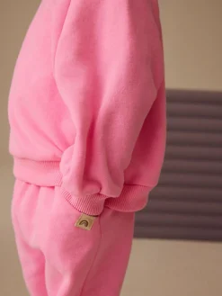 Next Bright Pink Crew Neck Sweatshirt (3mths-7yrs)^ Baby Girls|Baby Girls