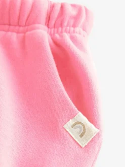 Discount Next Cuffed Sweat Joggers (3mths-7yrs) Bright Pink