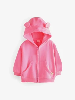 Next Bright Pink Zip Through Hoodie (3mths-7yrs)^ Sweatshirts & Hoodies|Sweatshirts & Hoodies