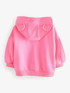 Next Bright Pink Zip Through Hoodie (3mths-7yrs)^ Sweatshirts & Hoodies|Sweatshirts & Hoodies