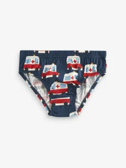 Outlet Next Briefs 10 Pack (1.5-10yrs) Bright Primary Print