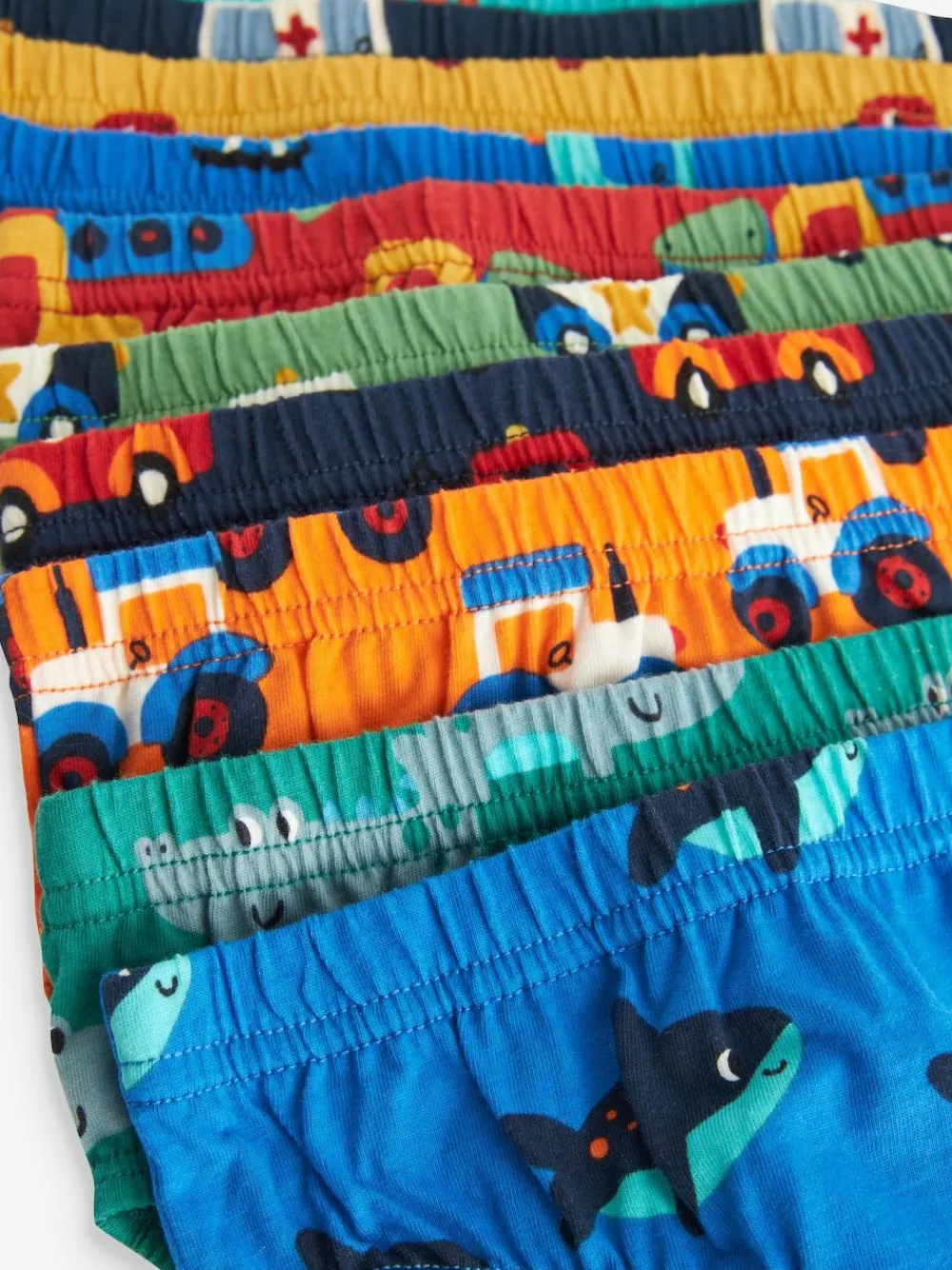 Outlet Next Briefs 10 Pack (1.5-10yrs) Bright Primary Print