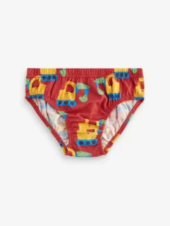 Outlet Next Briefs 10 Pack (1.5-10yrs) Bright Primary Print