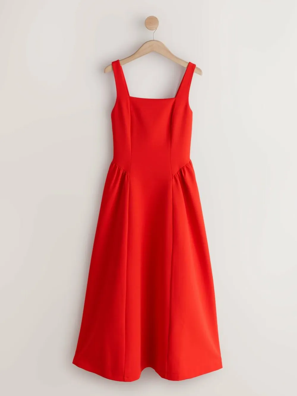 Outlet Next Occasion Cinched Waist Maxi Dress Bright Red