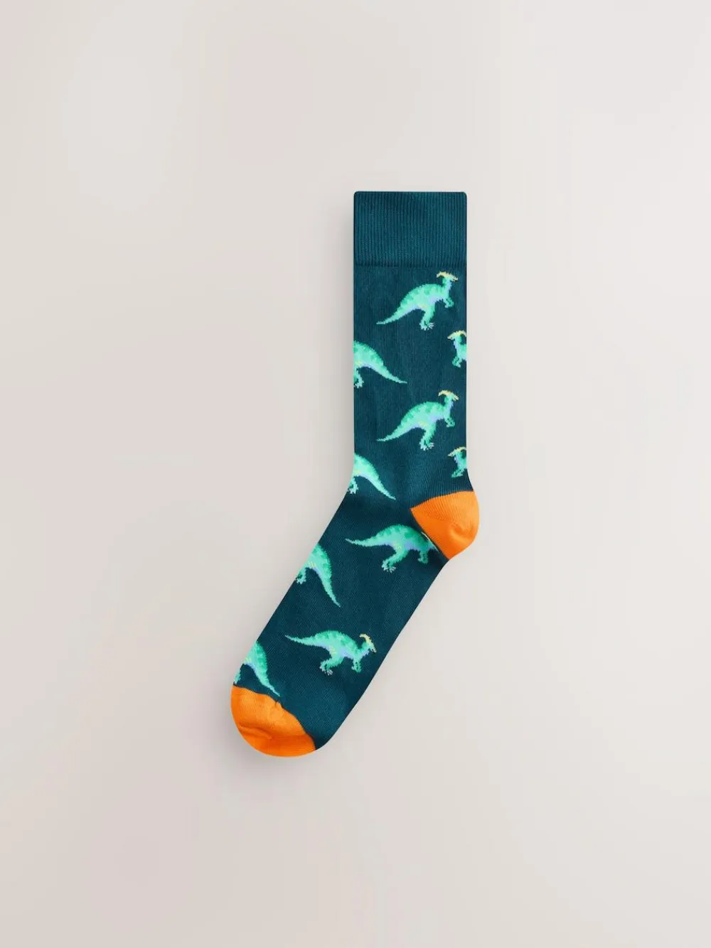 Next Bright Red/Blue/Orange Dinosaur Pattern Socks 8 Pack^ Socks|Socks