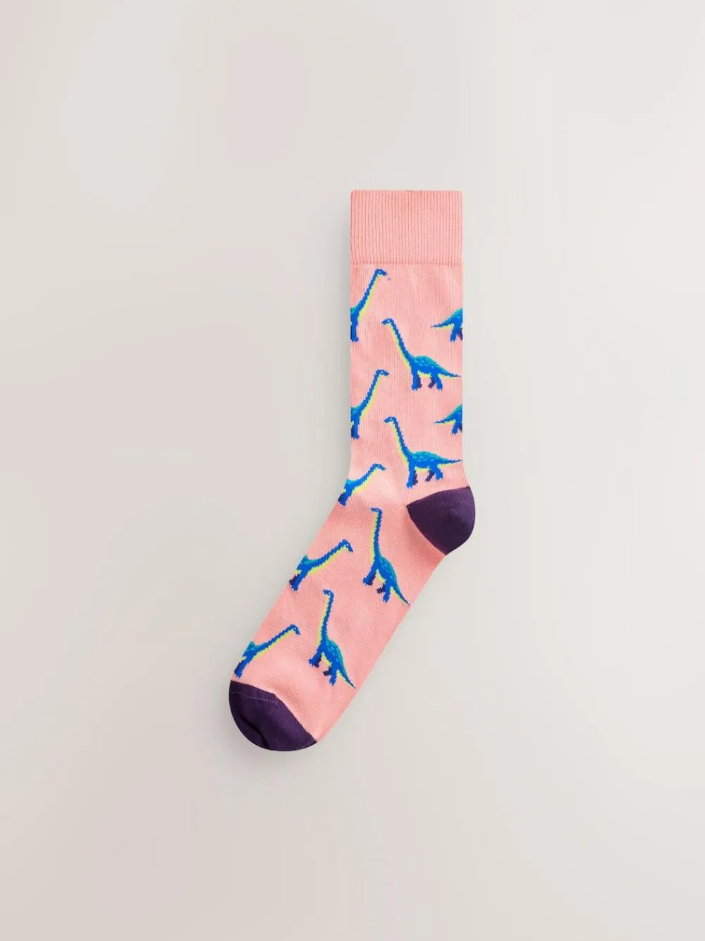 Next Bright Red/Blue/Orange Dinosaur Pattern Socks 8 Pack^ Socks|Socks