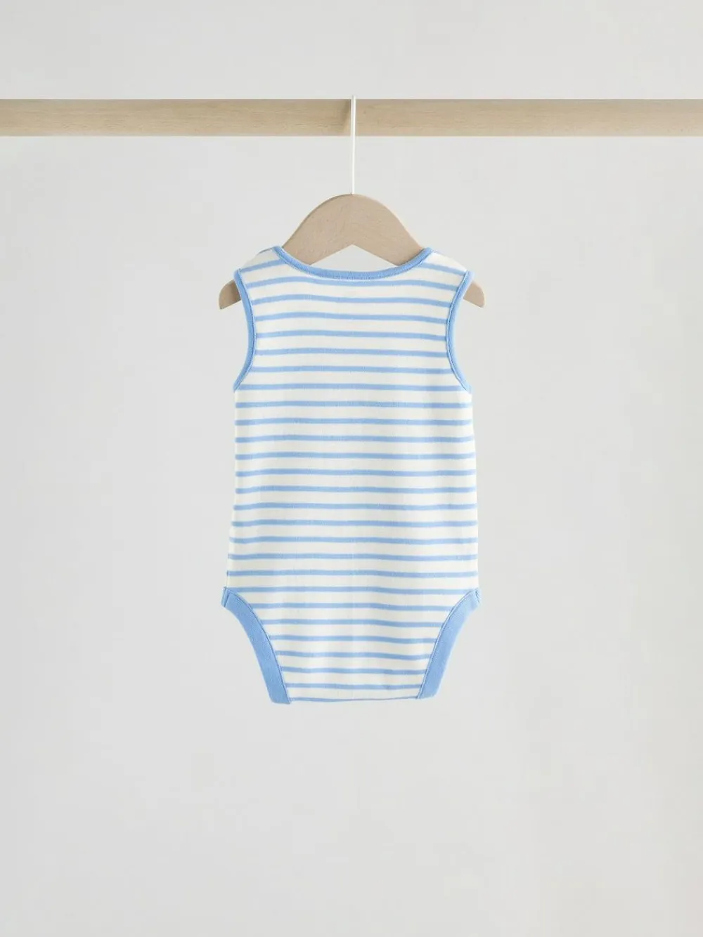 Hot Next Bright Stripe Vest Baby Bodysuits 5 Pack