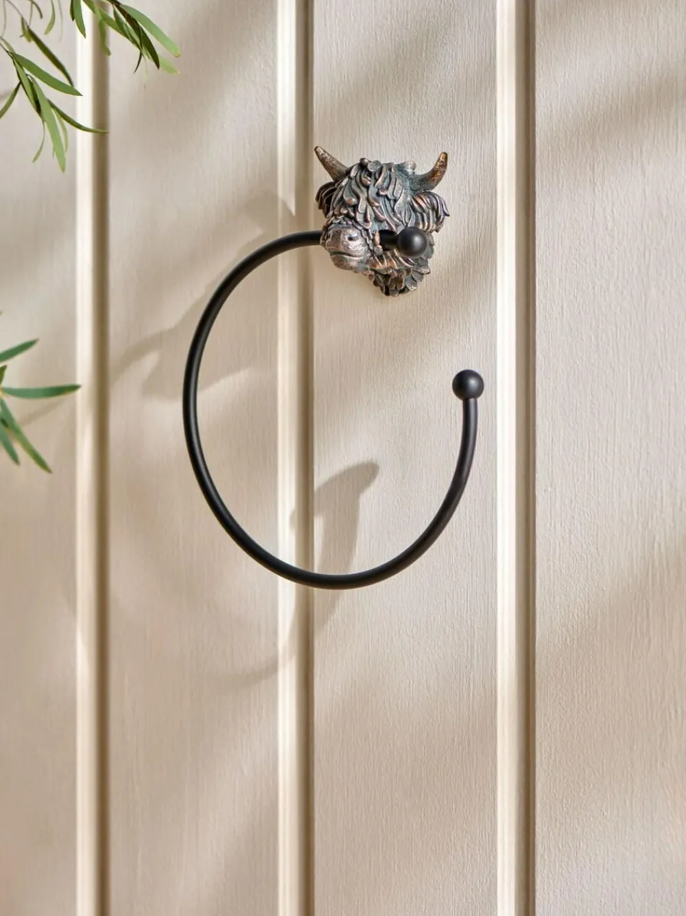 New Next Bronze Hamish Towel Ring