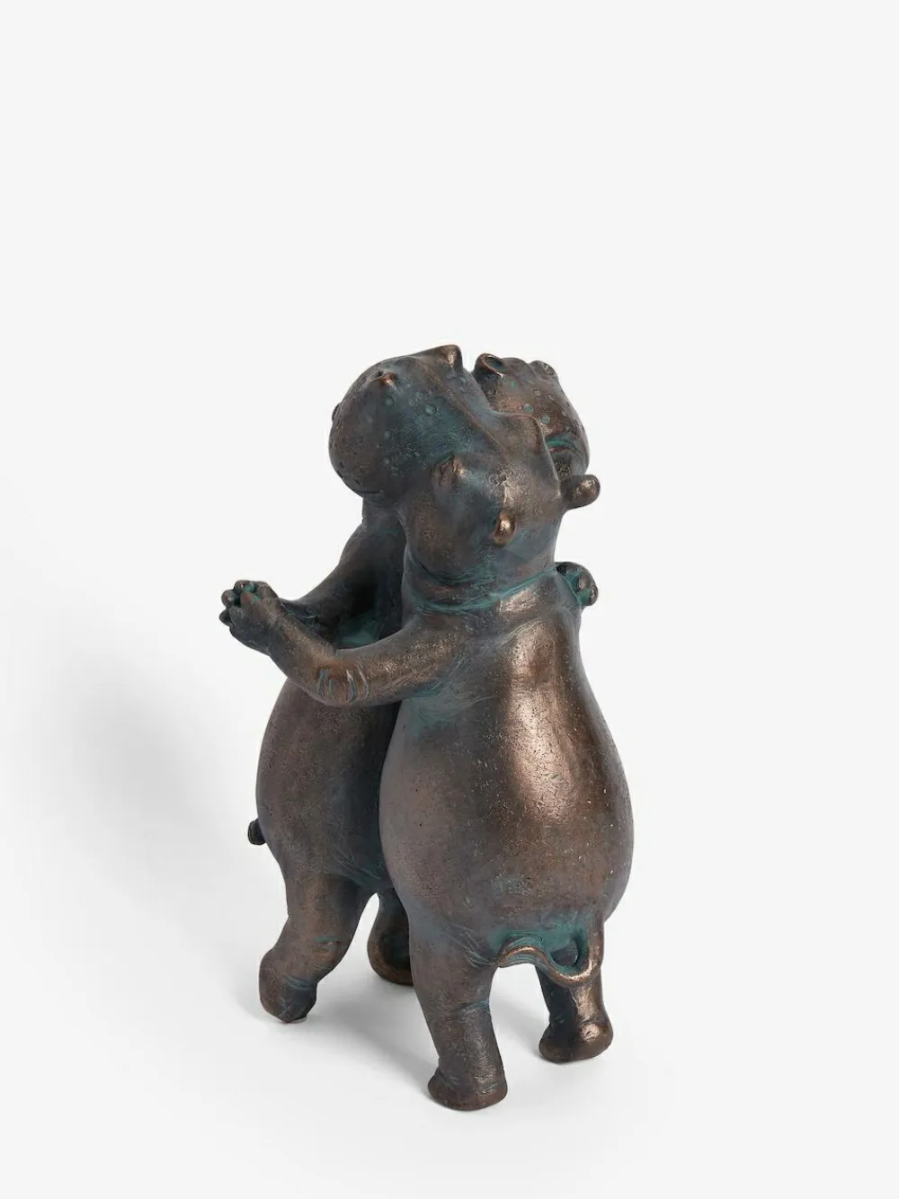 Discount Next Bronze Hattie and Henry Dancing Hippos