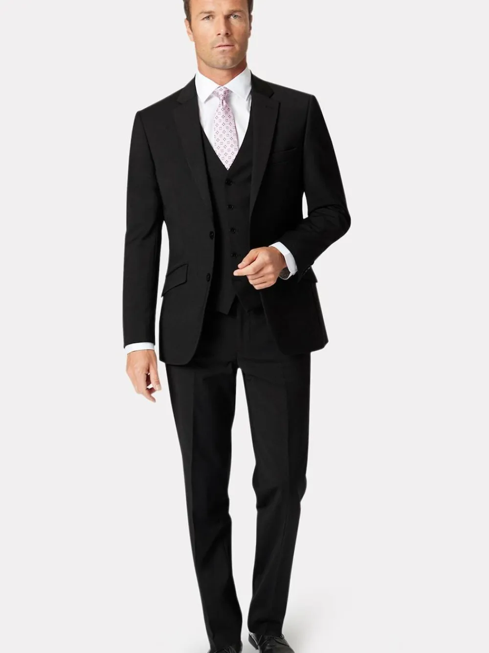 Sale Brook Taverner Black Dark Suit Jacket