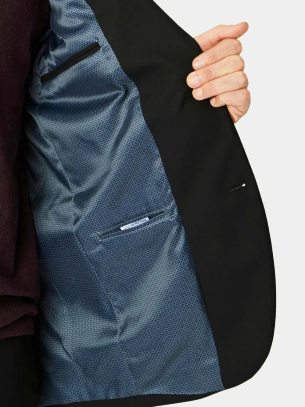 Brook Taverner Tailored Fit Washable Suit Jacket^ Black Suits|Suits & Tuxedos