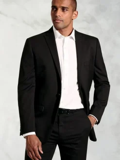 Online Brook Taverner Washable Suit Jacket Black