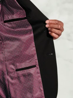 Online Brook Taverner Washable Suit Jacket Black