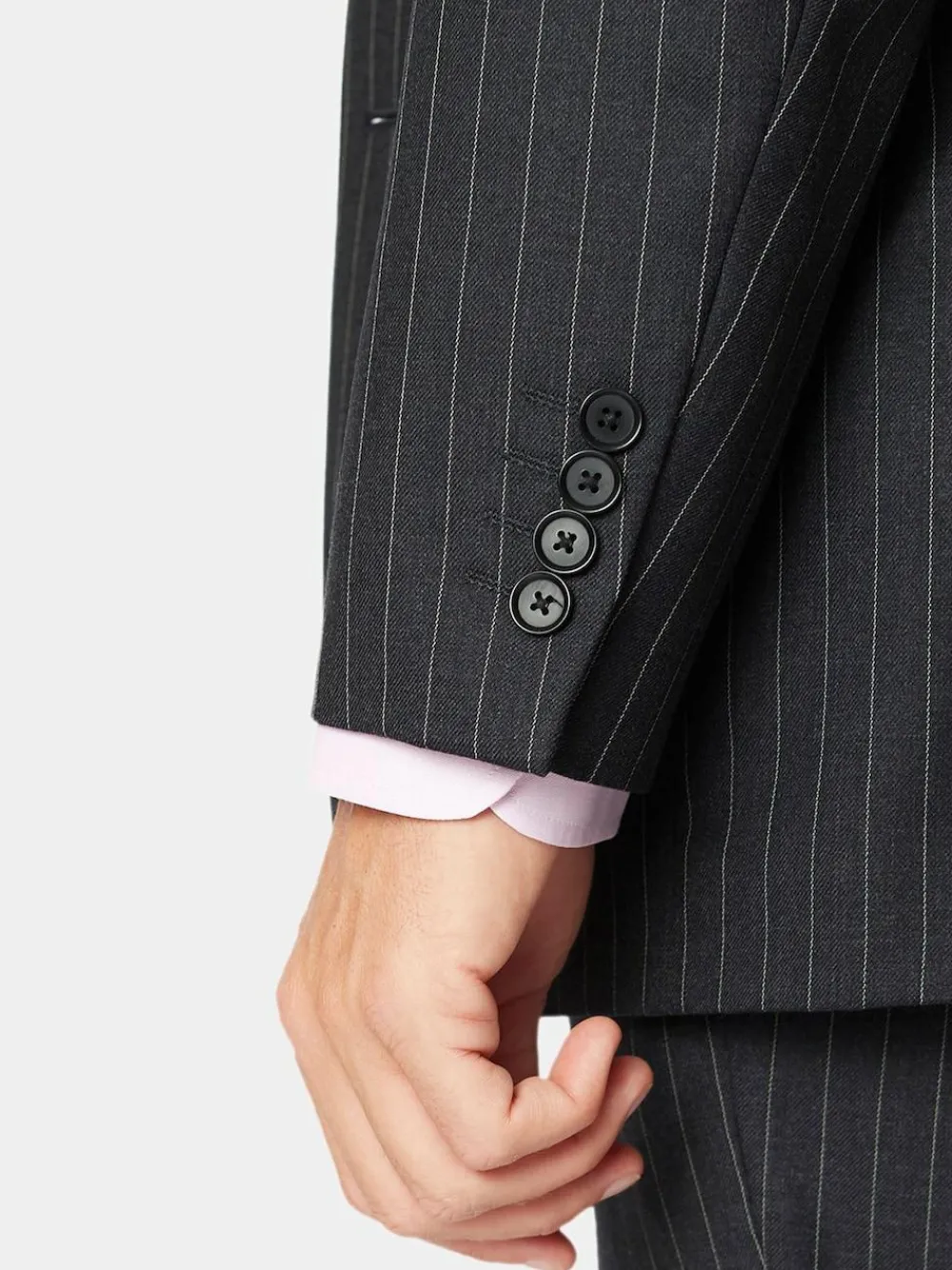 Brook Taverner Wool Suit Jacket^ Grey Suits|Black Suits