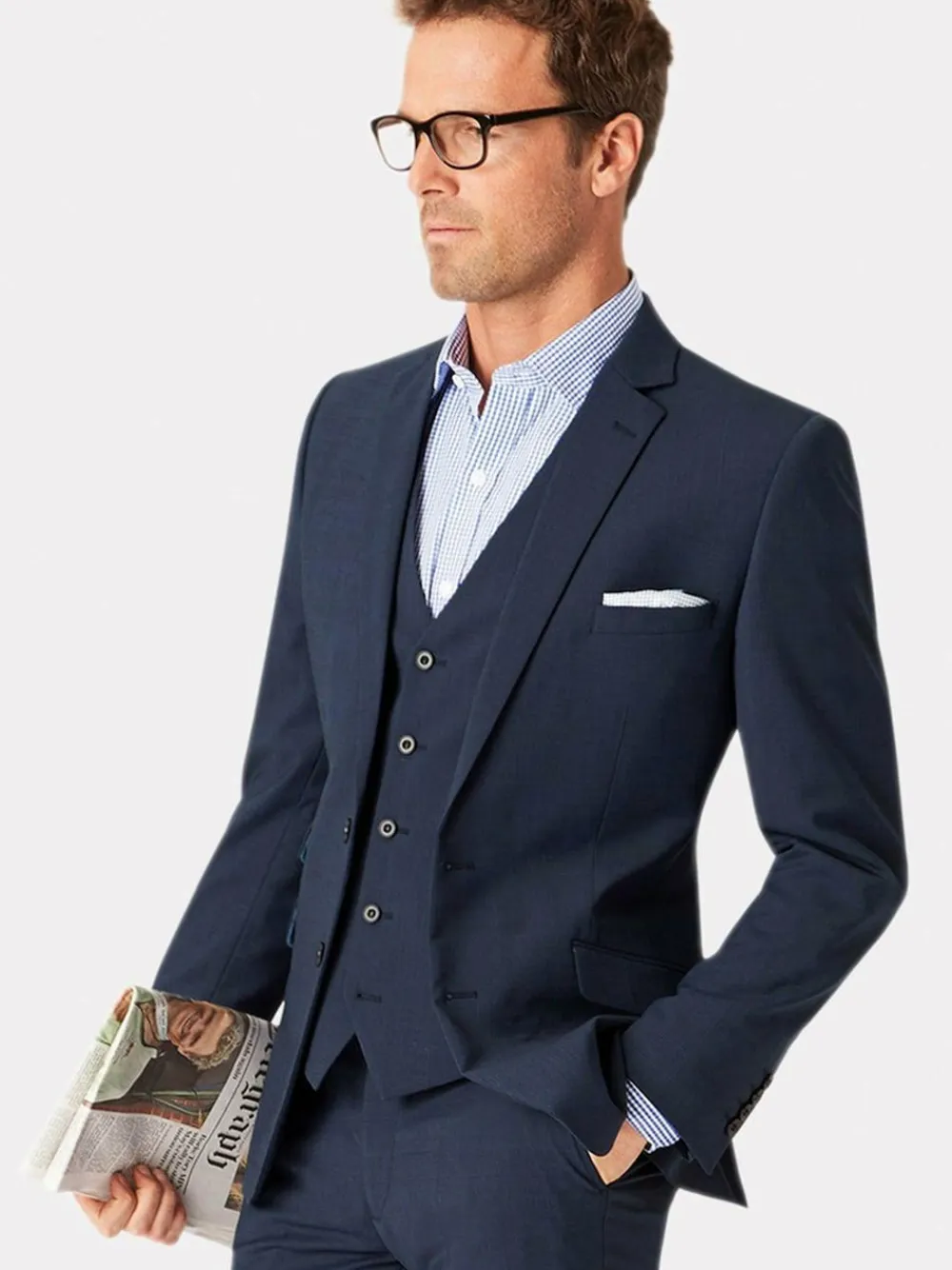 Brook Taverner Cassino Slim Fit Jacket^ Suits & Tuxedos|Blue Suits