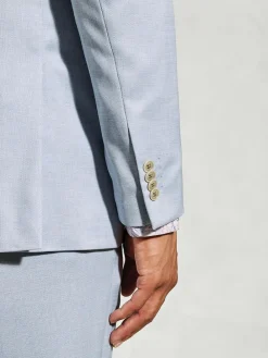 Brook Taverner Textured Occasion Suit Jacket^ Blue Suits