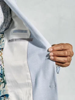 Brook Taverner Textured Occasion Suit Jacket^ Blue Suits