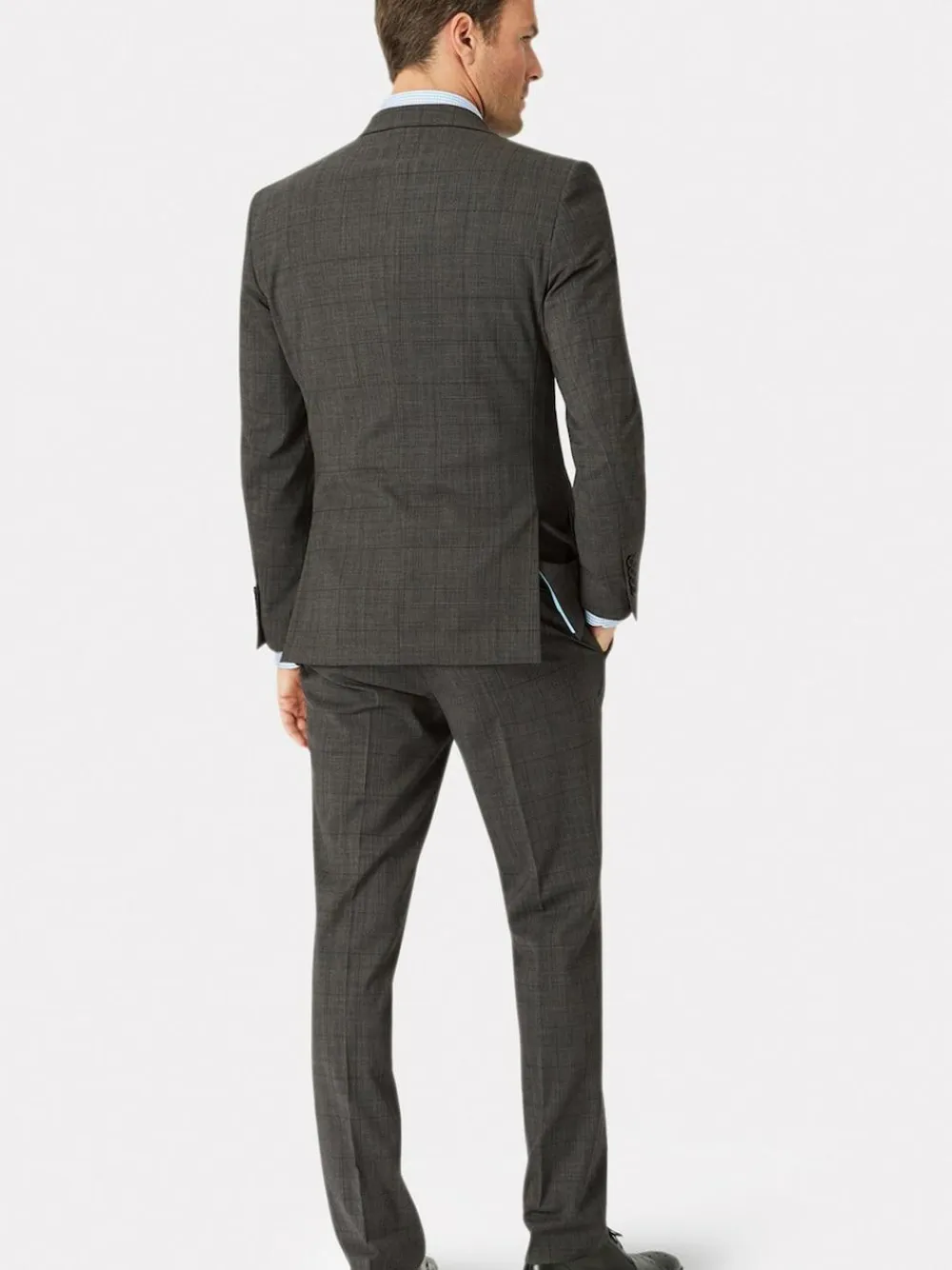 Brook Taverner Cassino Slim Fit Jacket Grey