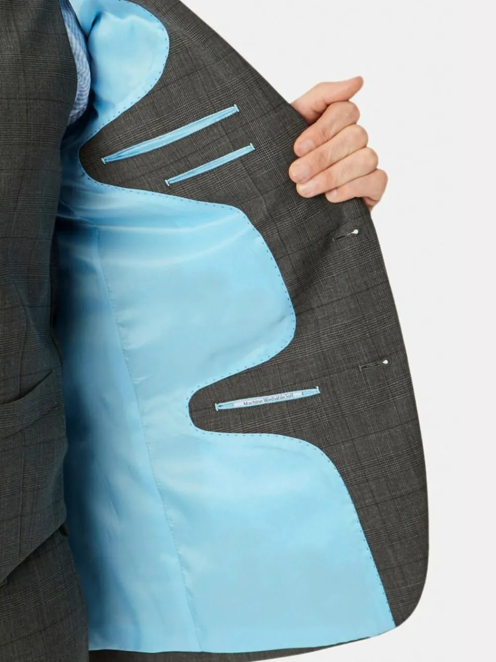 Brook Taverner Cassino Slim Fit Jacket Grey