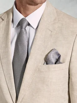 Discount Brook Taverner Pure Linen Jacket Natural