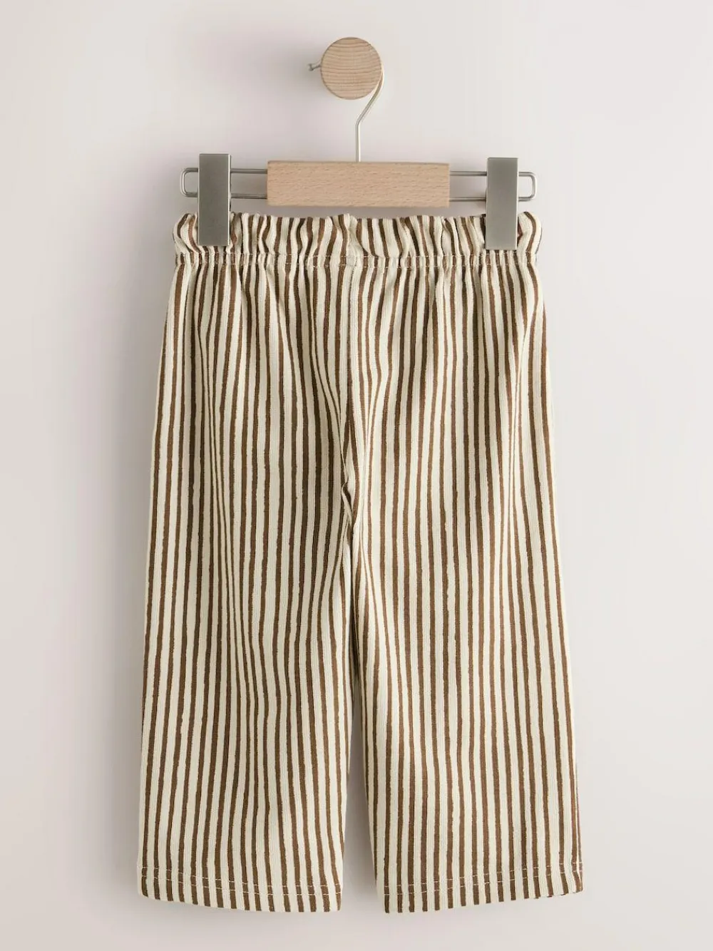 Next Brown & Ecru Stripe Lightweight Joggers (3mths-7yrs)^BOY Pants & Leggings|Jeans & Joggers
