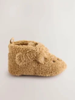 Next Baby Touch Fastening Slipper Boots (0-2mths)^BOY Baby Boots|Boots