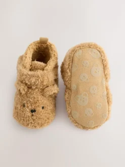 Next Baby Touch Fastening Slipper Boots (0-2mths)^BOY Baby Boots|Boots